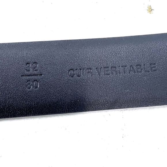 Authentic CHANEL Calfskin Crystal & Pearl CC Belt Womens Size 80 / 32 - Picture 8 of 8